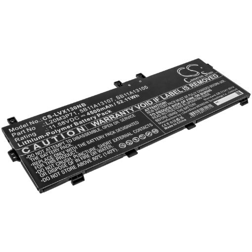 Lenovo 5B11A13107 L20M3P71 Battery Replacement for ThinkPad X13 Yoga G2 - 1