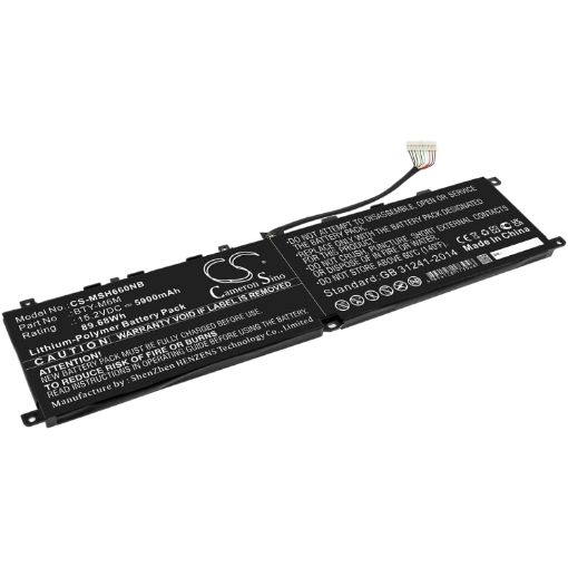 Picture of Battery Replacement Msi BTY-M6M for Creator 15 A10sdt Creator 15 A10sdt-065es