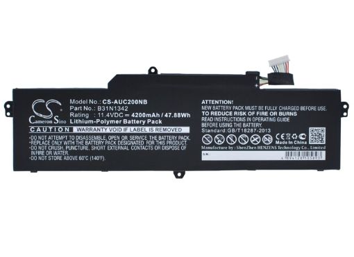 Battery Replacement Asus B31N1342 for C200MA-DS01 C200MA-KX003 - 1
