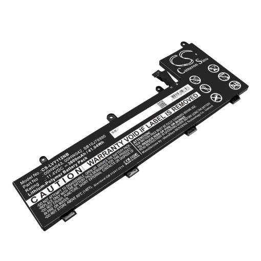 Battery Replacement Lenovo 00HW042 00HW043 SB10J78990 SB10J78991 for ThinkPad Yoga 11e Chromebook - 1
