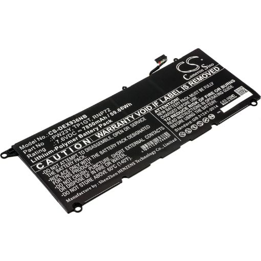 Battery Replacement Dell 0RNP72 PW23Y RNP72 TP1GT for XPS 13 9360 - 1