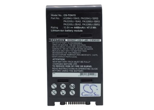 Replacement Battery for Toshiba Dynabook Satellite J60 146C/5 - 1