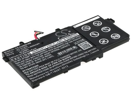 Battery Replacement Asus 0B200-01050000 B31N1402 for 51LN-BBI706 N591LB - 1