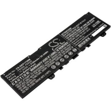 Battery Replacement Dell 039DY5 0RPJC3 39DY5 F62G0 F62GO P83G P83G001 P87G001 RPJC3 for Ins 13-5370-D1305P Ins 13-5370-D1505S - 1