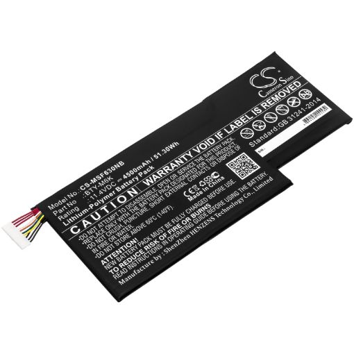 Picture of Battery Replacement Msi BTY-M6K for 0017F1-002 GF63