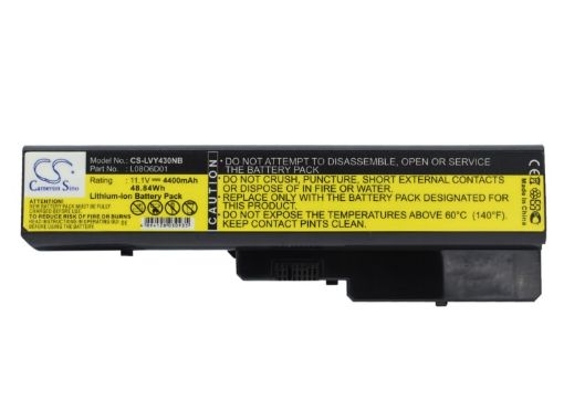 Battery Replacement Lenovo L08O6D01 L08O6D02 L08S6D01 for ideaPad V450A-TFO V430 - 1