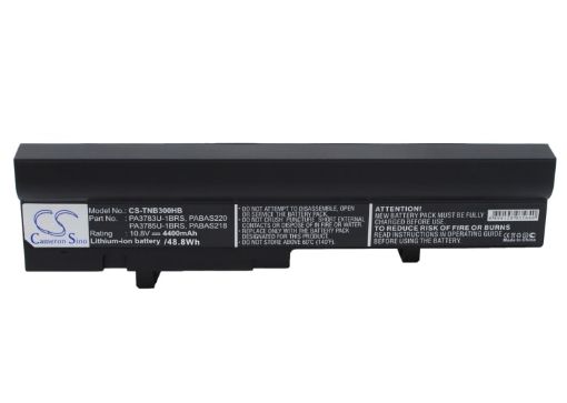 Replacement Battery for Toshiba PA3783U-1BRS PA3785U-1BRS PABAS218 PABAS220 Satellite N302 NB300 - 1