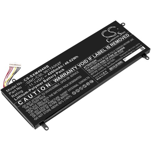 Replacement Battery for Schenker 961TA002F GNC-C30 XMG C404 - 1