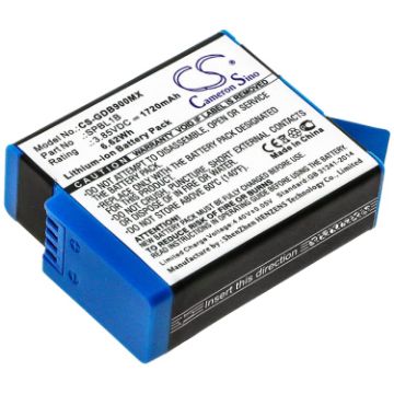 Battery Replacement Gopro SPBL1B for AHDBT-901 Gopro 9 - 1