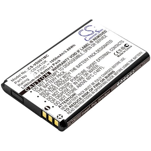 Replacement Battery for Aiptek PocketDV 8900 & M1 - 1