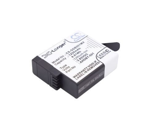Battery Replacement for Gopro 601-10197-00 AHDBT-501 - 1