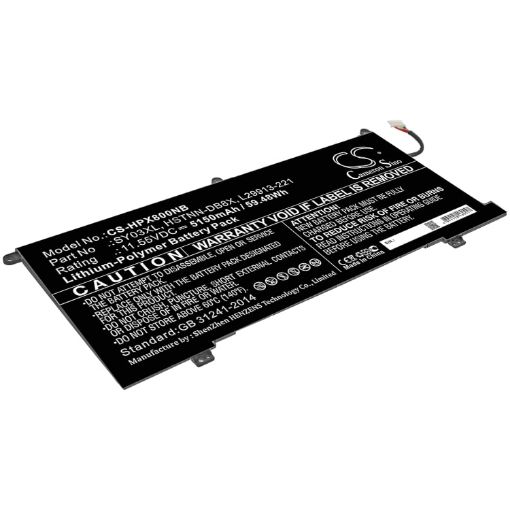 HP HSTNN-DB8X Battery Replacement for Chromebook X360 14 G1 & 14-DA - 1