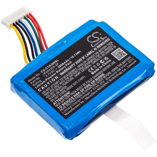 Dejavoo IP604355-2P Battery Replacement for Z9 Blue Z9 V3 - 1