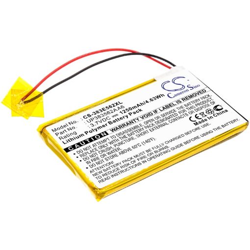Picture of Battery Replacement Palm UP383562A A6 for Tungsten E