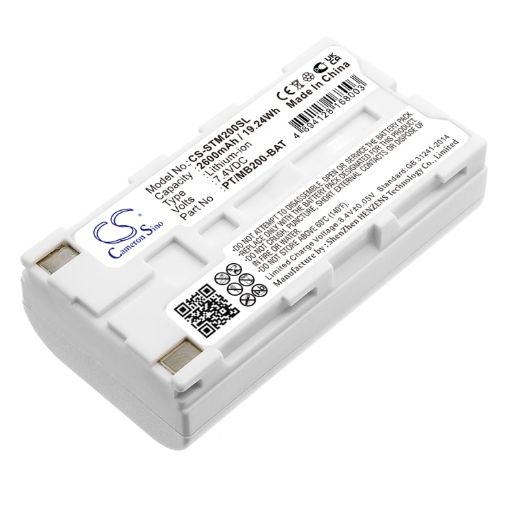 Battery Replacement Sato PT/MB200-BAT for MB200 MB200i - 1