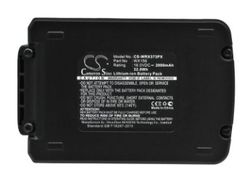 Picture of Battery Replacement Worx WA3527 WA3539 WX156 for Brushless Impact 20V MAX Drill WA3527