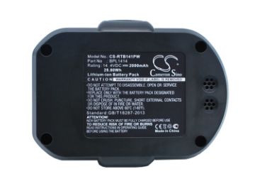 Ryobi 130171003 BPL1414 Battery Replacement for CDD144V22 CDDI14022NF - 1