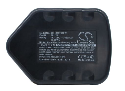 Huskie BP-70E Battery Replacement for REC-S3550 - 1