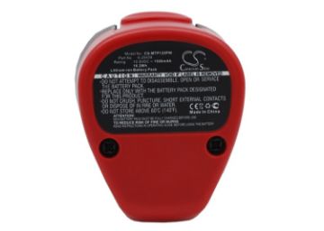 Metabo 6 25439 Battery Replacement for PowerImpact 12 PowerLED 12 - 1