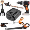 Battery Replacement for Worx WA3012 WA3520 WA3525 WA3571 WA3575 - 6