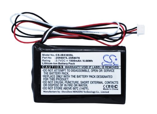 Battery Replacement IBM 25R8075 25R8076 25R8088 BAT-00007-01-A Rev A for ABT-200 ServeRAID 8K SAS RAID Controller - 1
