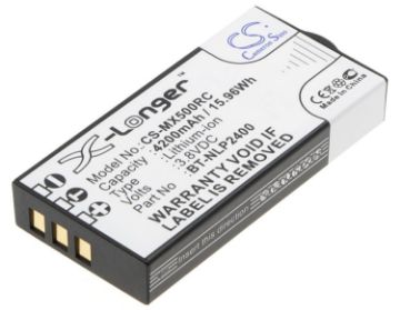Battery Replacement Urc BT-NLP2400 NC1110 for MX-5000 TRC-1280 - 1