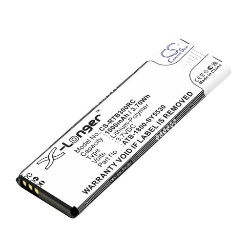 Battery Replacement RTI 40-210742-20 ATB-1800-SY5530 ATB-900-SY5531 for T1 T2+ - 1