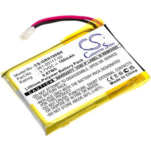 Garmin 361-00117-00 Battery Replacement for Approach S10 S20 - 1