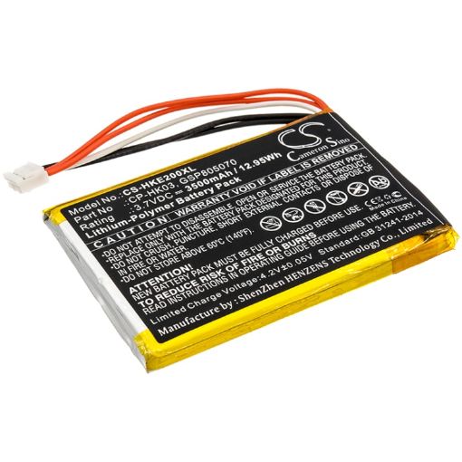 Harman/Kardon CP-HK03 GSP805070 Battery Replacement for Esquire 2 - 1