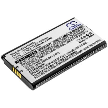 Battery Replacement LG EAC63100301 TD-AA15LG for Music Flow P5 & Strap - 1