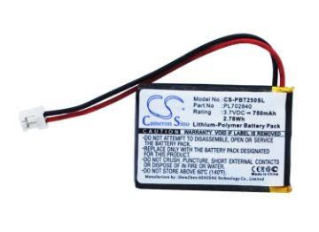 Replacement Battery Philips PL702840 for BT2500 BT2500B - 1