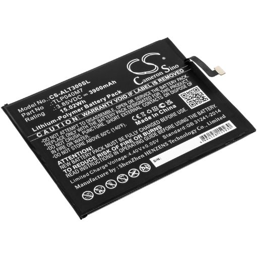 Alcatel TLP040M1 TLP040M7 Battery Replacement for 3T OT-9032T - 1