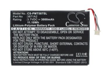 Battery Replacement Prestigio 3871A2 for Multipad 7.0 Ultra Duo PMT5877C - 1