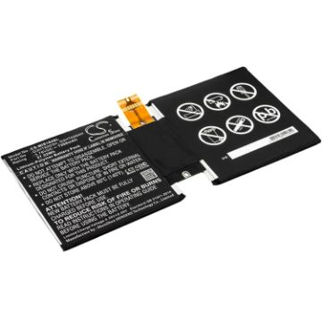 Battery Replacement Microsoft G3HTA003H G3HTA004H G3HTA007H for MSK-1645 Surface 3 10.8" - 1