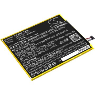 Battery Replacement Amazon 26S1021 58-000303 58-000313 ST33 for K72LL3 K72LL4 - 1