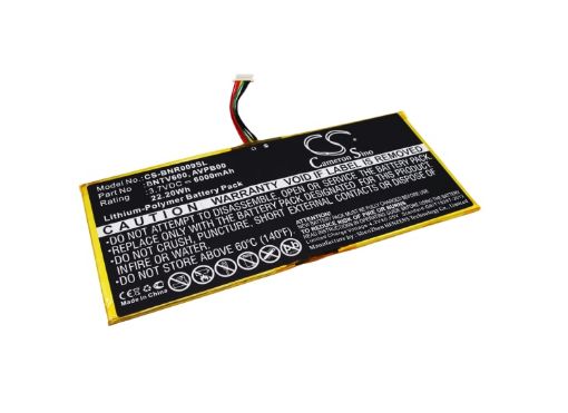 Battery Replacement for Barnes & Noble AVPB00 AVPB002-A110-01 BNTV600 Nook HD+ Plus - 1