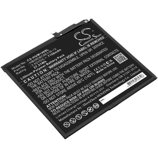 Huawei HB28D8C8ECW-12 Battery Replacement for BAH3-AL00 BAH3-L09 - 1