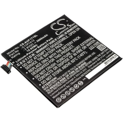Battery Replacement Asus 0B200-01260000 C11P1412 (1ICP3/99/100) for FE170CG FE175CG - 1