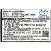 Motorola BT110 Battery Replacement for CLP1010 CLP1040 - 5