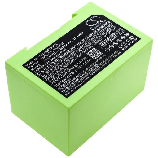 Battery Replacement Irobot 4624864 ABL-D1 ABL-D2 ABL-F for 5150 7150 - 1
