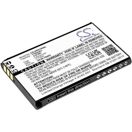 Battery Replacement Unidata ICW-1000G for WPU-7800 - 1
