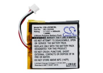 Picture of Battery Replacement Logitech 981-000068 for 981-000068 981-000069