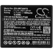Battery Replacement for Tempest 2.4GHz Beltstation - 5