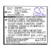 Replacement Battery for CDC-650 CDC-8640 - 3