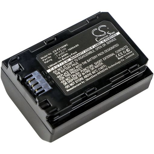 Sony BC-QZ1 CS-FZ100MC Battery Replacement for A7 Mark 3 A7R Mark 3 - 1