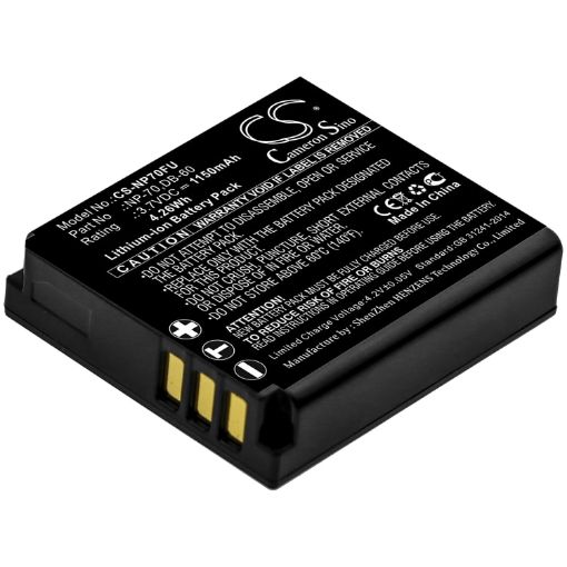 Panasonic CGA-S005 Battery Replacement for Lumix DMC-FX07EF-S DMC-FS1 - 1