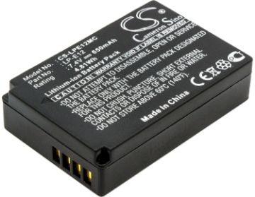 Canon LC-E12 LP-E12 Battery Replacement for EOS 100D Kiss X7 - 1