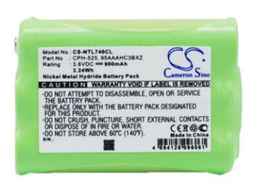 Battery Replacement Nortel 95AAAHC3BX CPH-525 NT8B45AH NT8B45AN for T7406E - 1