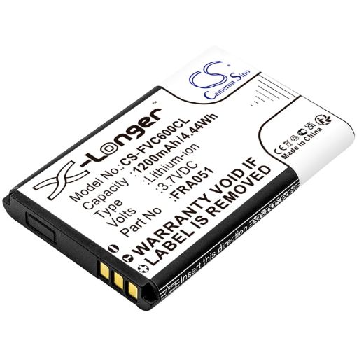 Battery Replacement Fritz!Fon 312BAT026 312BAT030 FRA051 for C6 DECT - 1