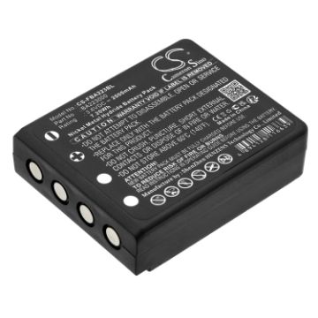 Battery Replacement Hbc BA223000 BA223030 FUB6 for Radiomatic Keynote Linus 4 - 1